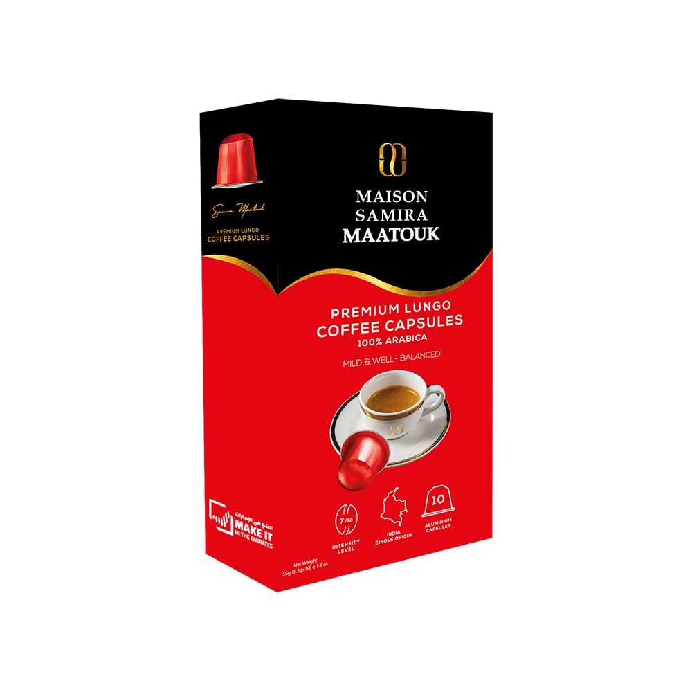 MSM COFFEE CAPSULES SAMIRA BLEND GOLD 10*5.5G