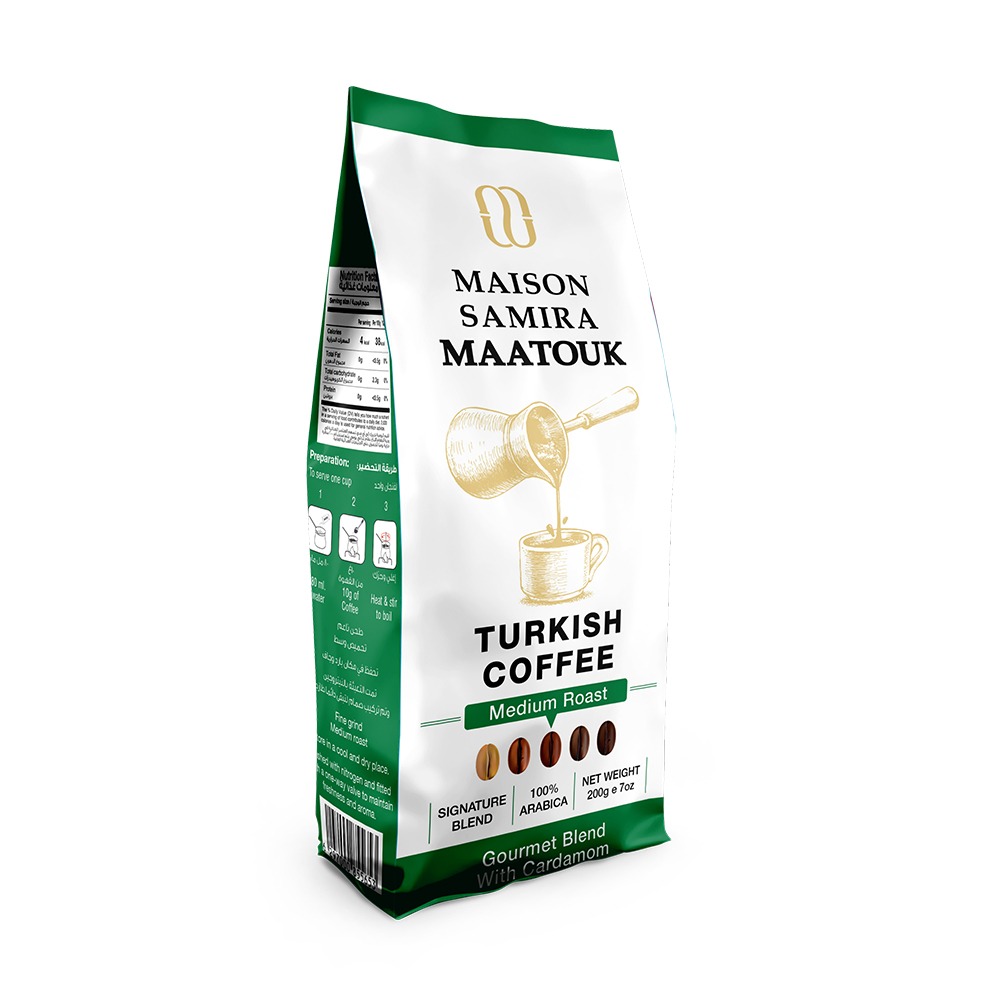 MSM TURKISH COFFEE MED ROAST ORIG 200G
