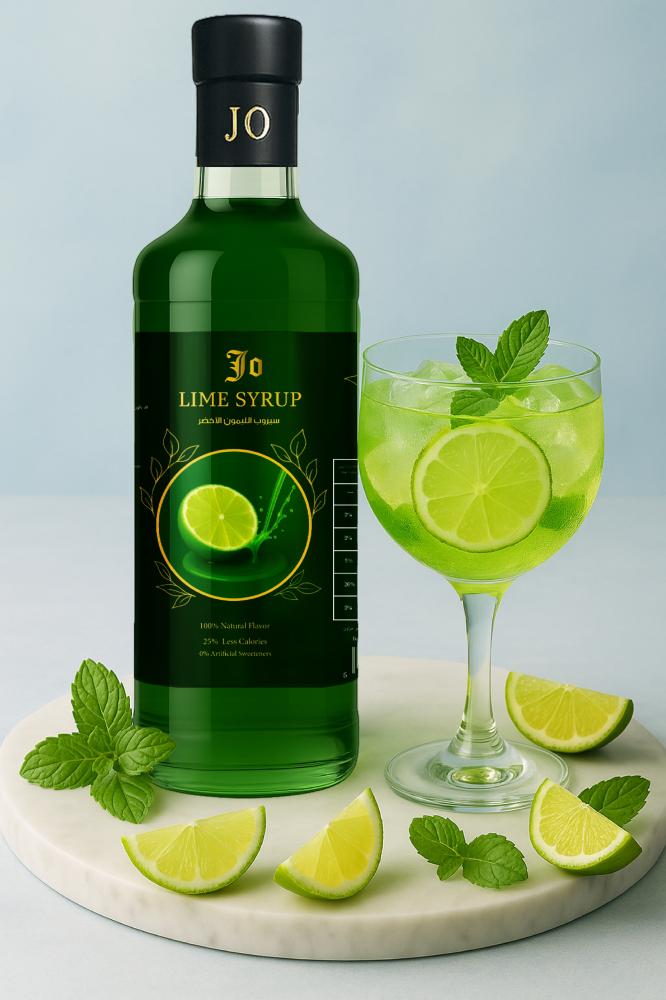 Green Lemon Syrup   سيروب ليمون أخضر