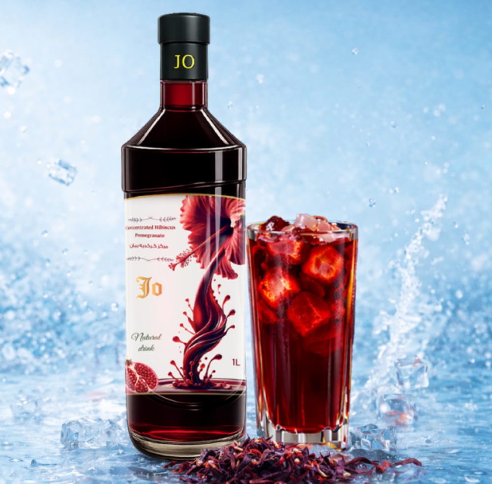 مركز كركديه الرمان - Hibiscus Pomegranate - 1L