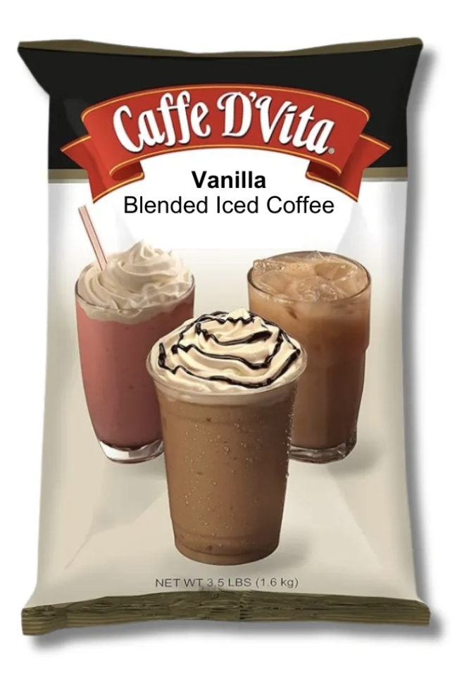 CAFFE DVITA VANILLA (BLENDED ICED COFFEE)