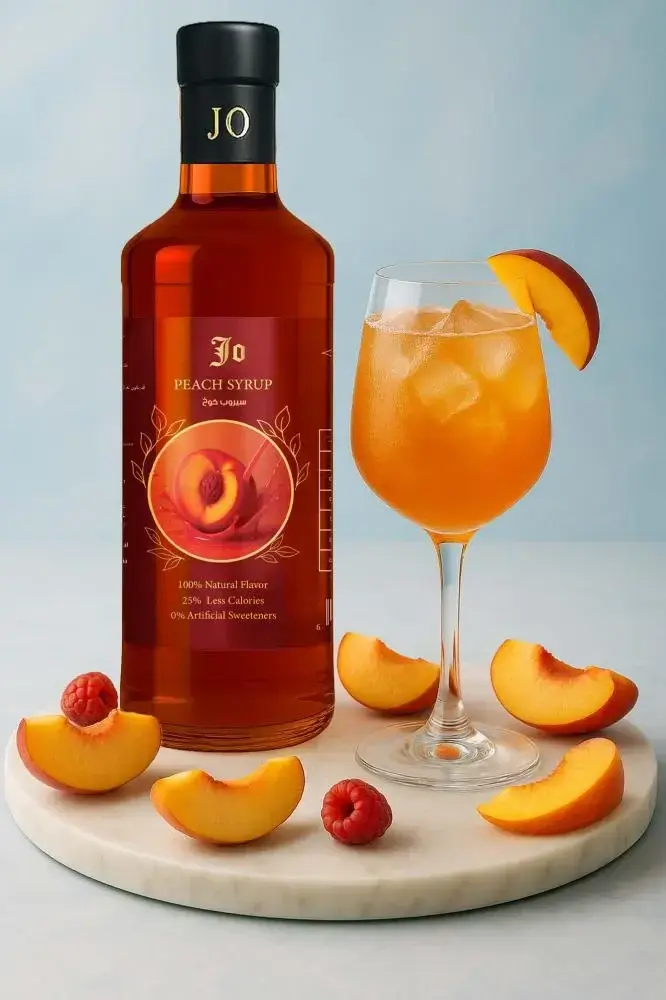 PEACH SYRUP سيروب خوخ