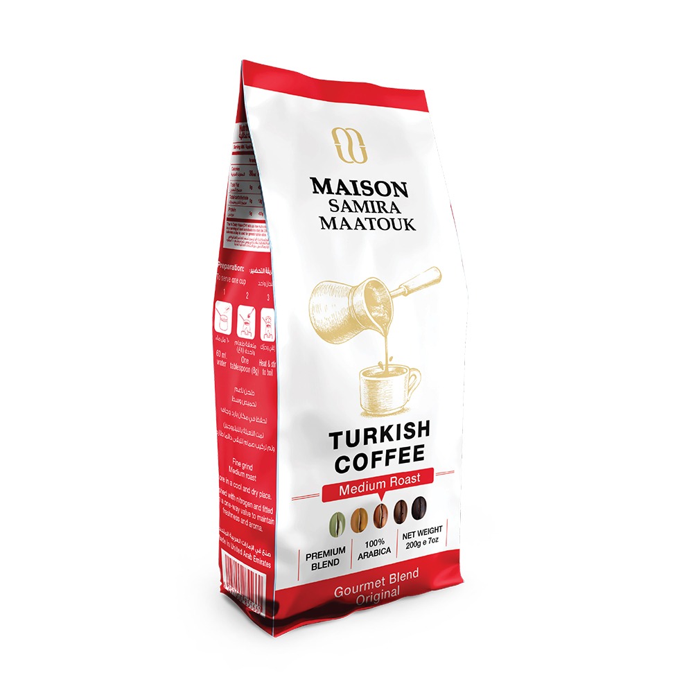 MSM TURKISH COFFEE DARK ROAST ORIG 200